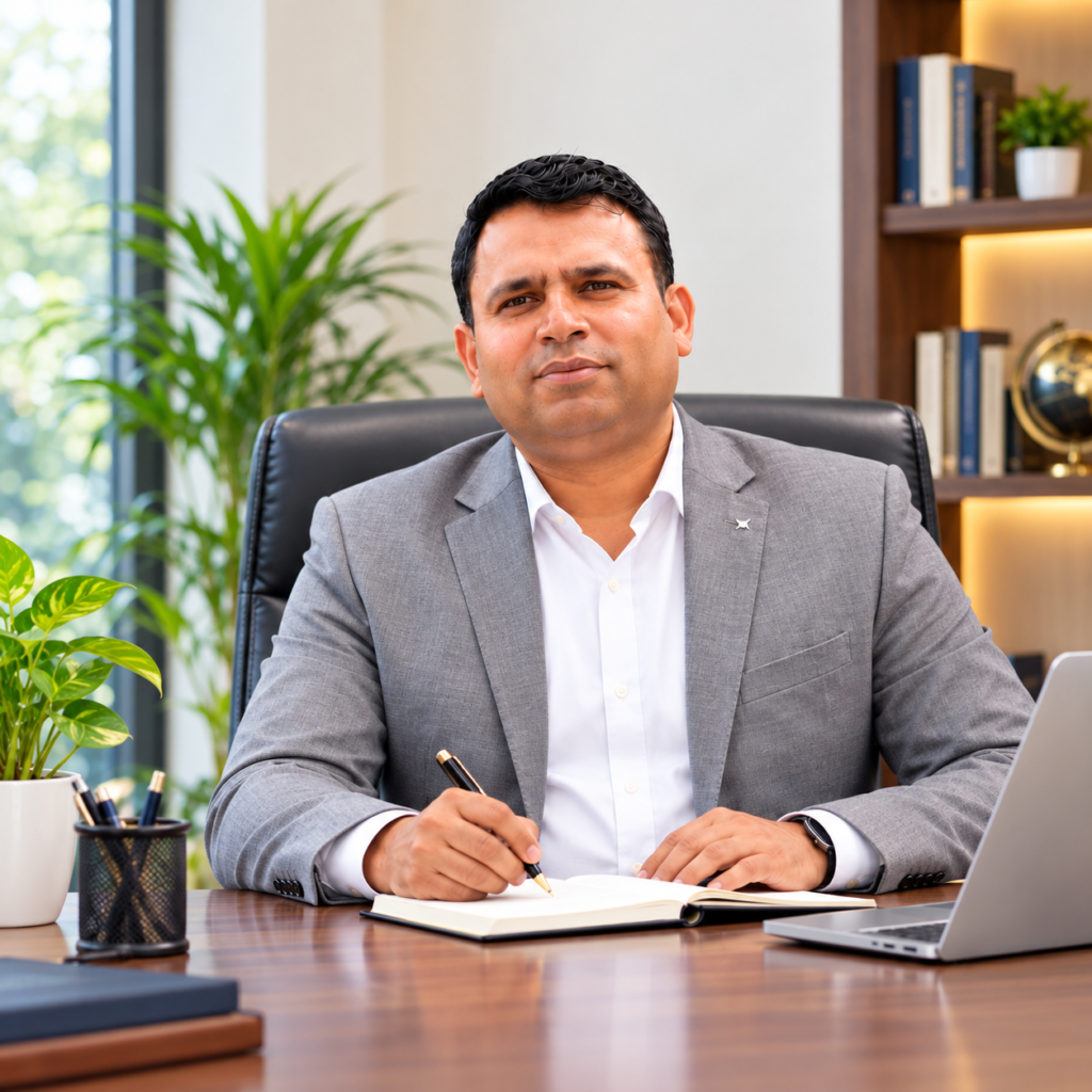Sunil Kumar Jha, Founder and Chairman of Sunil Global Trade