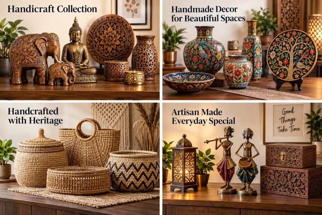 Handmade Indian handicrafts for export
