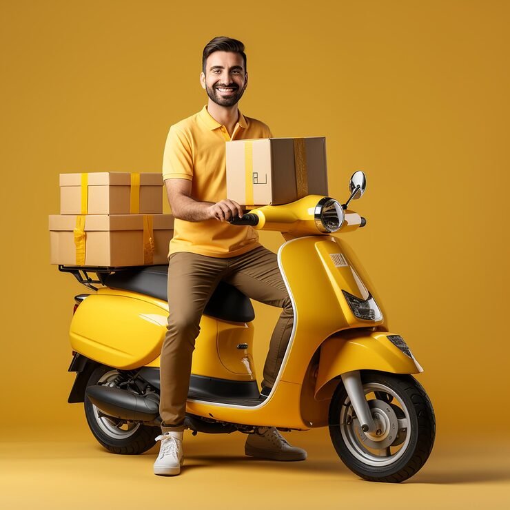 Delivery partner handling shipping and delivery of export goods